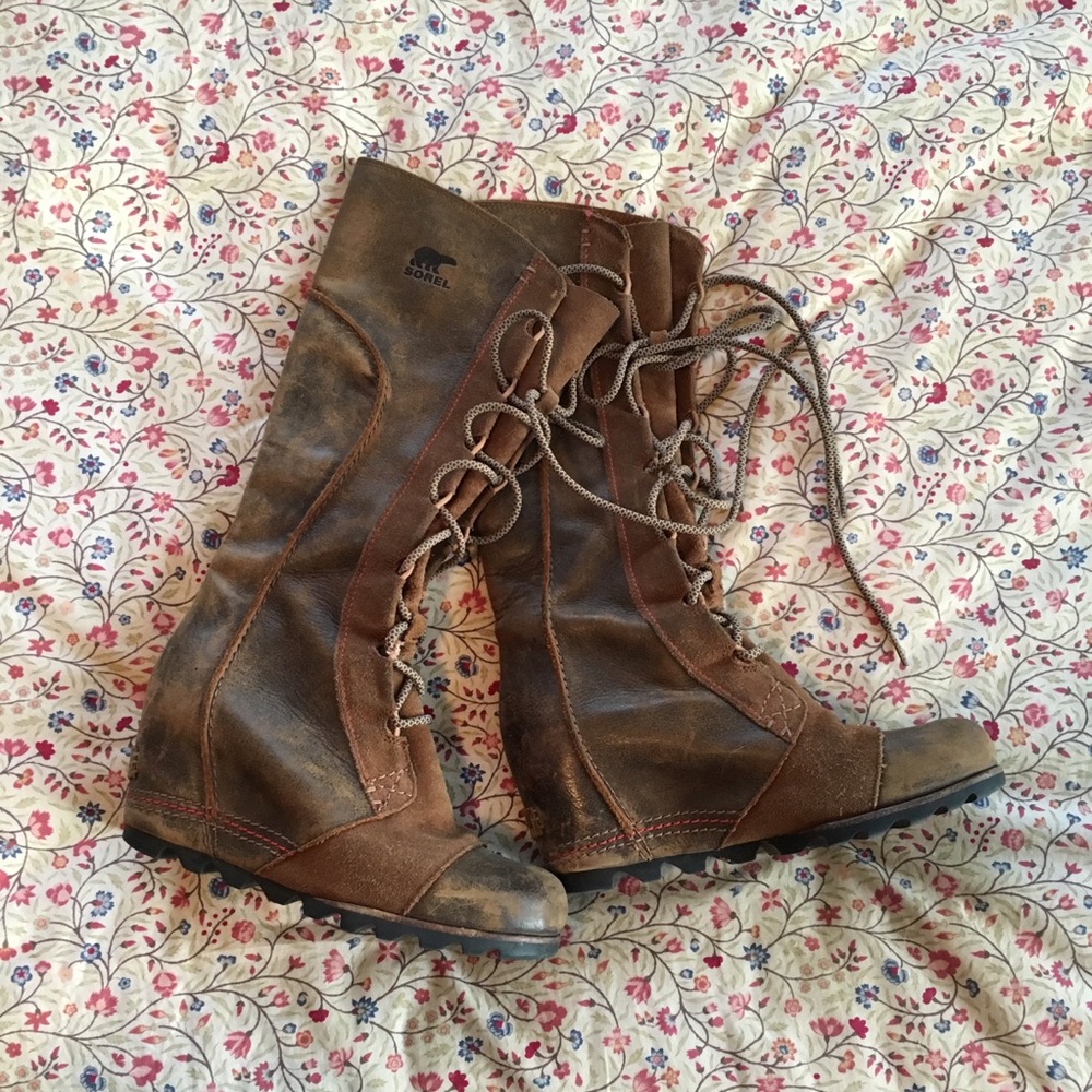 🦊SOLD🦊 Sorel Cate the Great Wedge Boot sz. 7.5